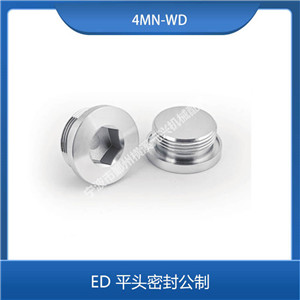 ED 平头密封公制 4MN-WD 45#/ 316L